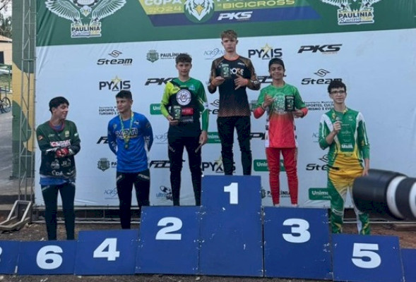 Rondonense é ouro no Grande Nacional de Bicicross 2024