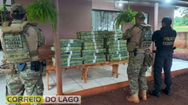 Polícia federal cumpre mandado de prisão em Santa Helena e outros municípios na Operação Cannabis Express