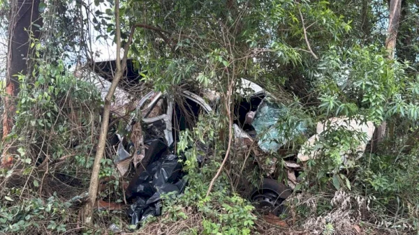 Passageiro de Strada morre em acidente na PR-180