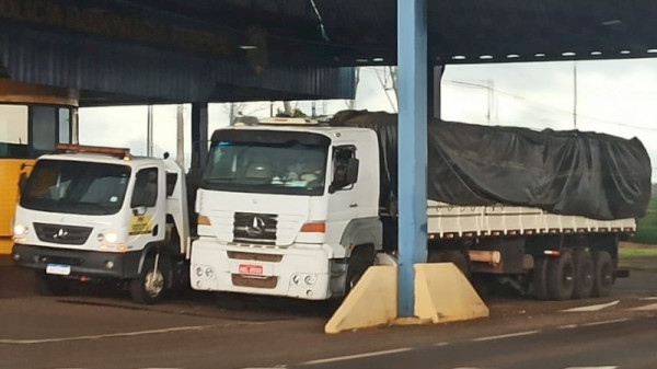 Carreta com mais de 5 toneladas de drogas é apreendida na BR-163 entre Guaíra e Mercedes