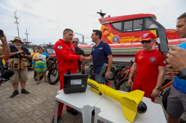 Sonar, drones e lanchas: Bombeiros ganham estrutura para lutar contra afogamentos