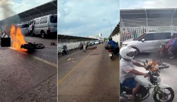 Estudante de Medicina morre em acidente de moto na Ponte da Amizade